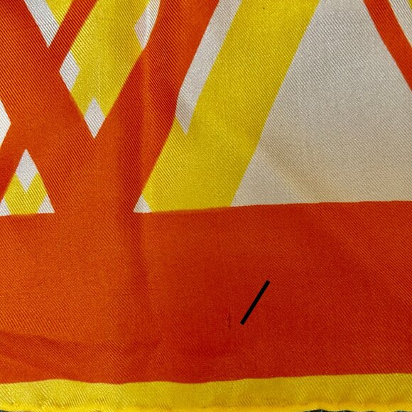Echo silk scarf - Picture 4 of 4